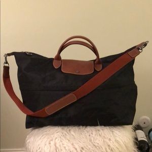 Longchamp Weekend Bag in Black - flawless cndtn